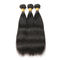 Реальный длинный черный прямой Веаве волос девственницы, Веаве 100 человеческих волос прямой поставщик