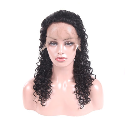 Китай Реальные полные парики человеческих волос шнурка с обеспечением торговлей волны волос младенца глубоким поставщик