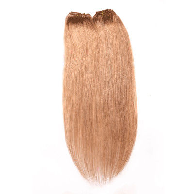 Китай Зажим человеческих волос Ремы индейца цвета 1Б Брауна в расширениях отсутствие синтетических волос поставщик