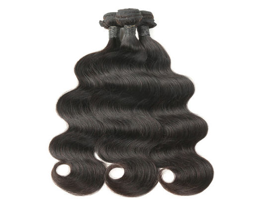 Китай ранг 7а 10-24 бразильских естественных коротких черных дюймов волос объемной волны поставщик